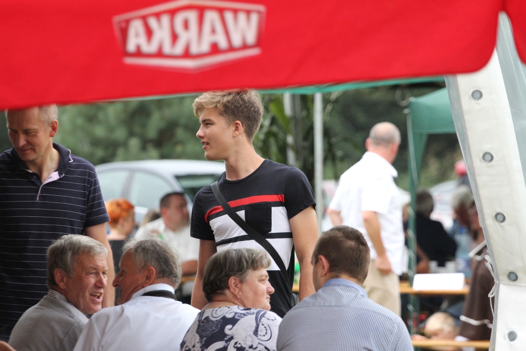 Mieszkańcy gminy Ruja świętują w Tyńcu dożynki gminne