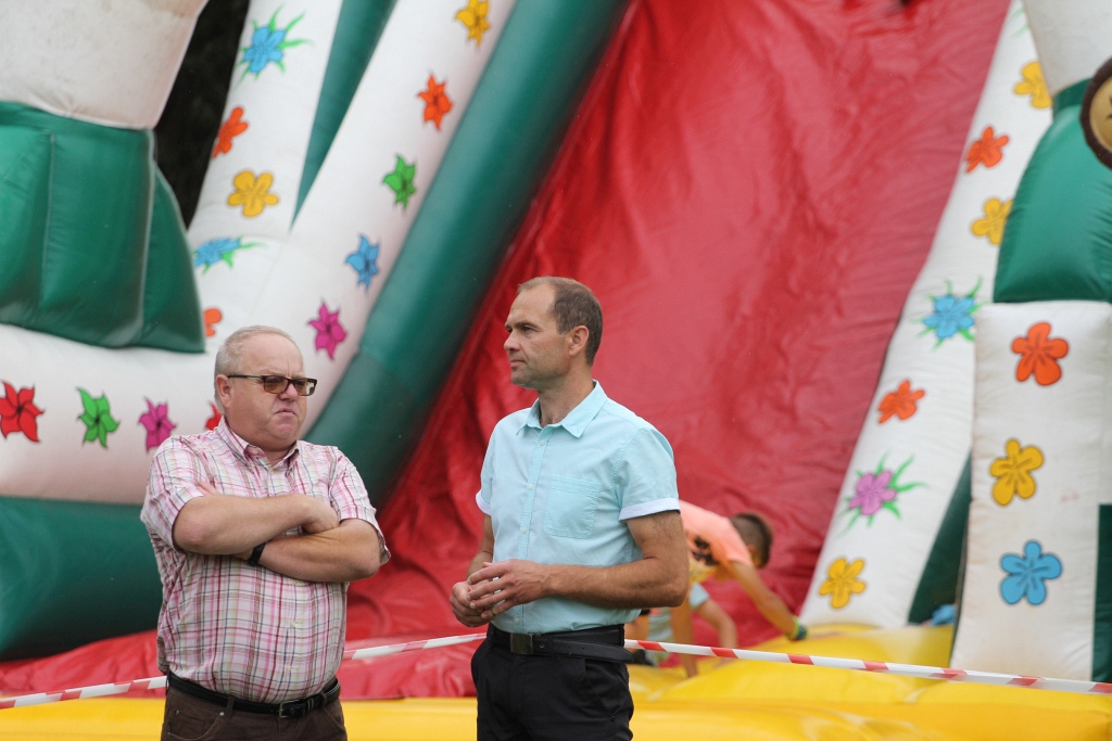 Mieszkańcy gminy Ruja świętują w Tyńcu dożynki gminne