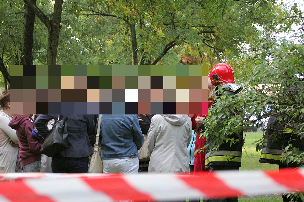 Pożar mieszkania przy ulicy Orbitalnej na osiedlu Kopernika