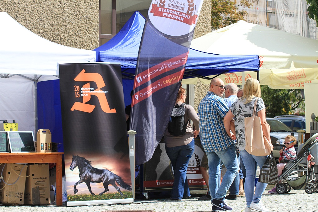 Pierwszy legnicki Festiwal Piwa odbywa się w centrum miasta
