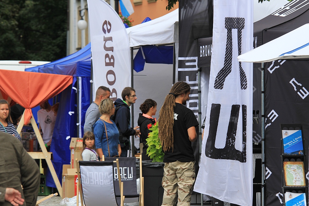 Pierwszy legnicki Festiwal Piwa odbywa się w centrum miasta
