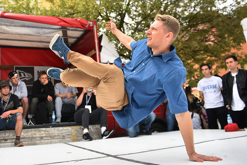 „Głos Miasta - BBoy Jam Legnica” odbył się na płycie rynku