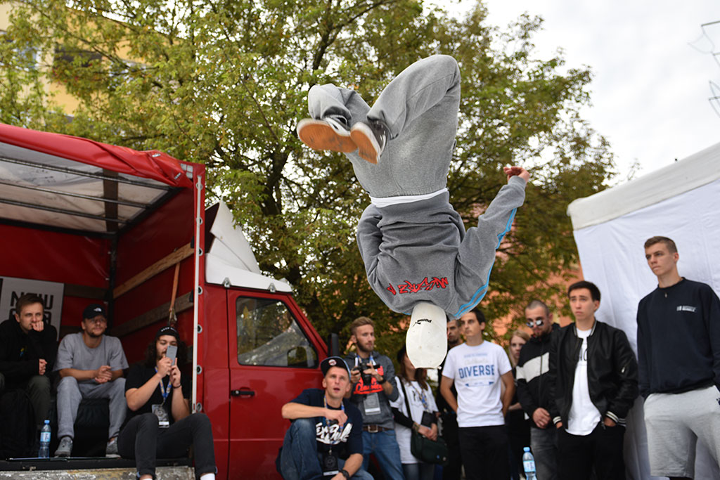 „Głos Miasta - BBoy Jam Legnica” odbył się na płycie rynku