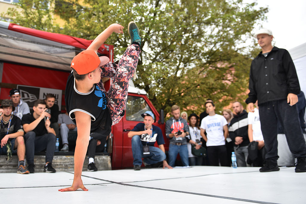 „Głos Miasta - BBoy Jam Legnica” odbył się na płycie rynku