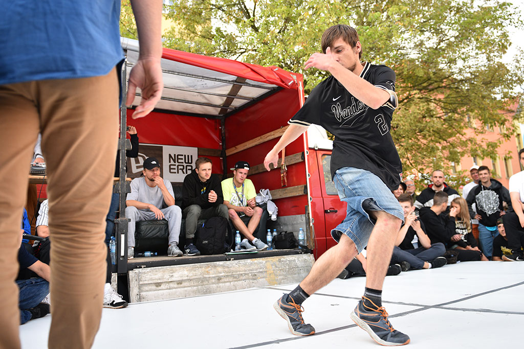 „Głos Miasta - BBoy Jam Legnica” odbył się na płycie rynku