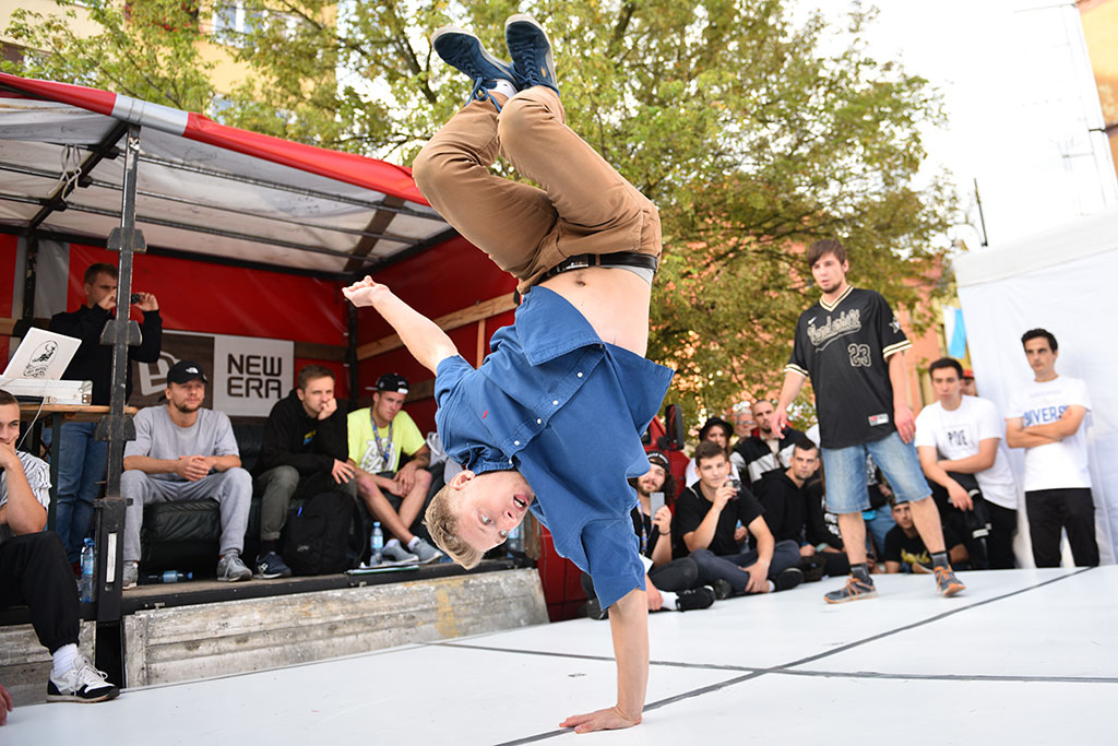 „Głos Miasta - BBoy Jam Legnica” odbył się na płycie rynku
