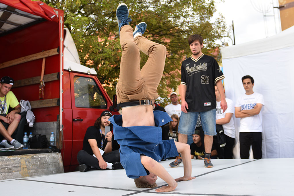 „Głos Miasta - BBoy Jam Legnica” odbył się na płycie rynku