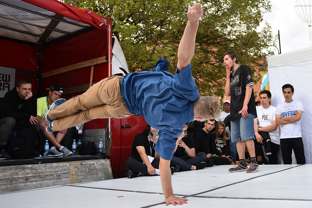 „Głos Miasta - BBoy Jam Legnica” odbył się na płycie rynku