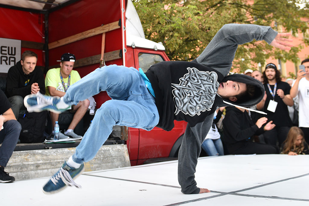 „Głos Miasta - BBoy Jam Legnica” odbył się na płycie rynku