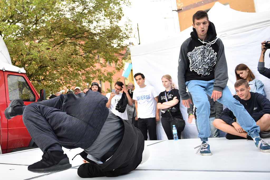 „Głos Miasta - BBoy Jam Legnica” odbył się na płycie rynku