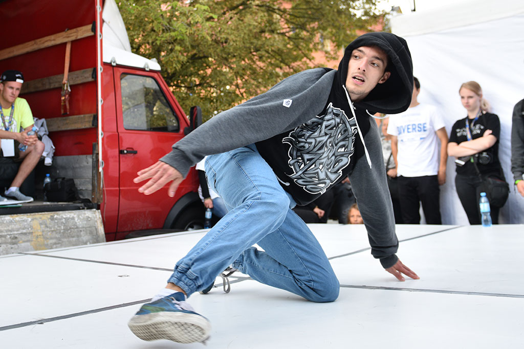 „Głos Miasta - BBoy Jam Legnica” odbył się na płycie rynku