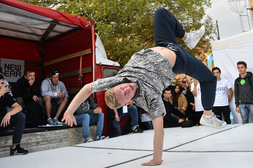 „Głos Miasta - BBoy Jam Legnica” odbył się na płycie rynku