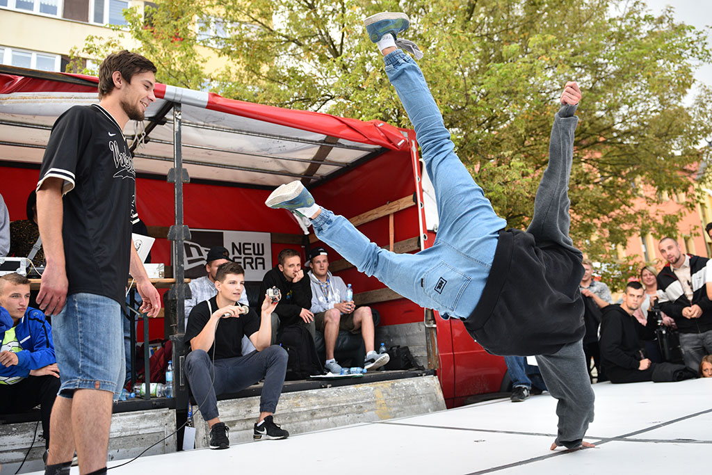 „Głos Miasta - BBoy Jam Legnica” odbył się na płycie rynku