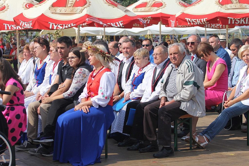 Gmina Legnickie Pole w sobotę bawiła się na dożynkach