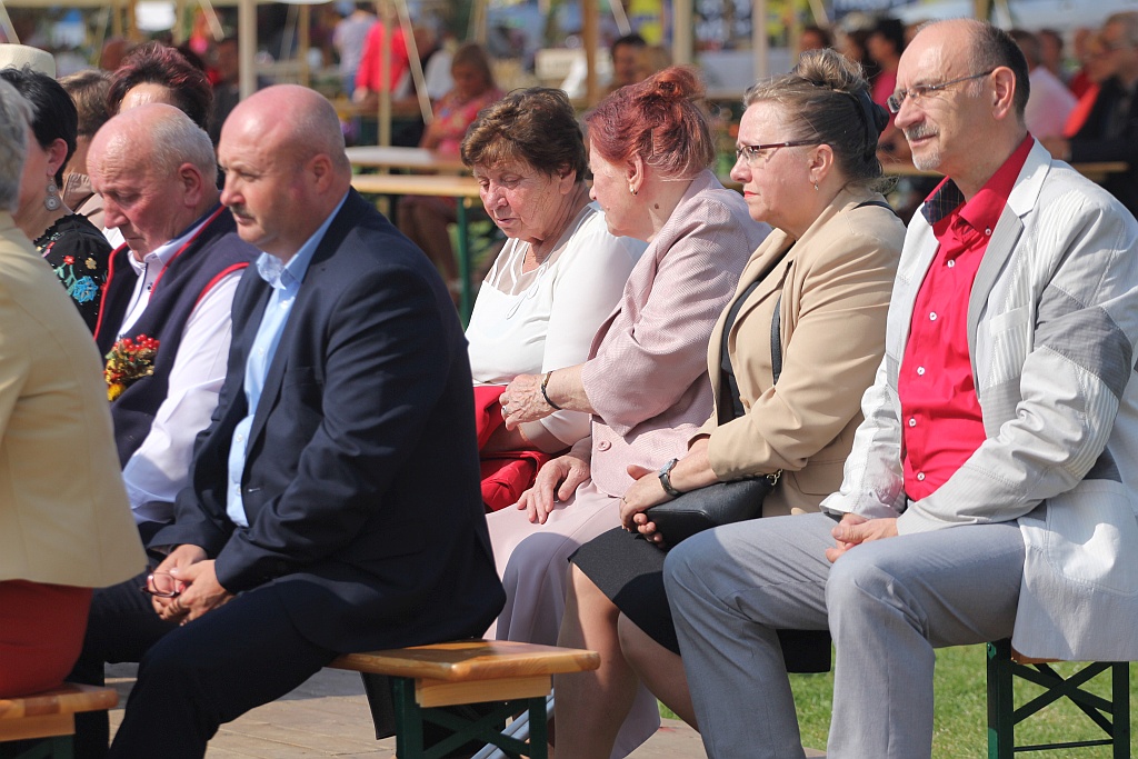 Gmina Legnickie Pole w sobotę bawiła się na dożynkach
