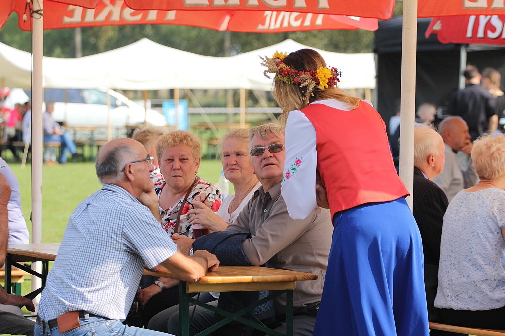 Gmina Legnickie Pole w sobotę bawiła się na dożynkach