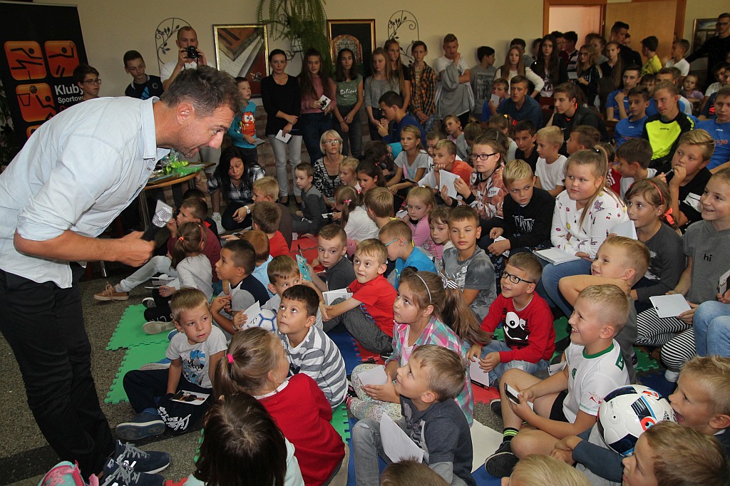 Dudek gościem uczniów Szkoły Podstawowej nr 2 w Prochowicach