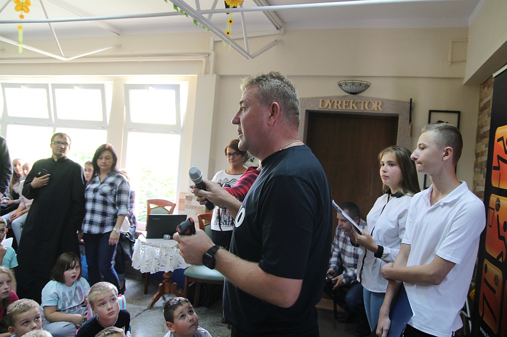 Dudek gościem uczniów Szkoły Podstawowej nr 2 w Prochowicach