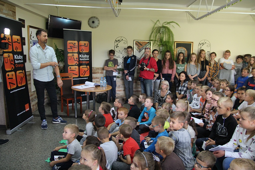 Dudek gościem uczniów Szkoły Podstawowej nr 2 w Prochowicach