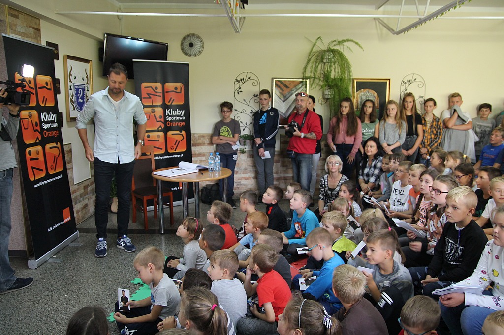 Dudek gościem uczniów Szkoły Podstawowej nr 2 w Prochowicach