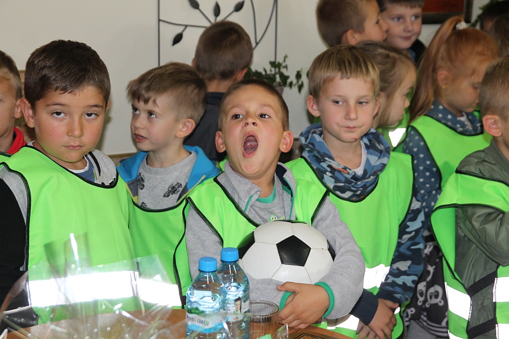 Dudek gościem uczniów Szkoły Podstawowej nr 2 w Prochowicach