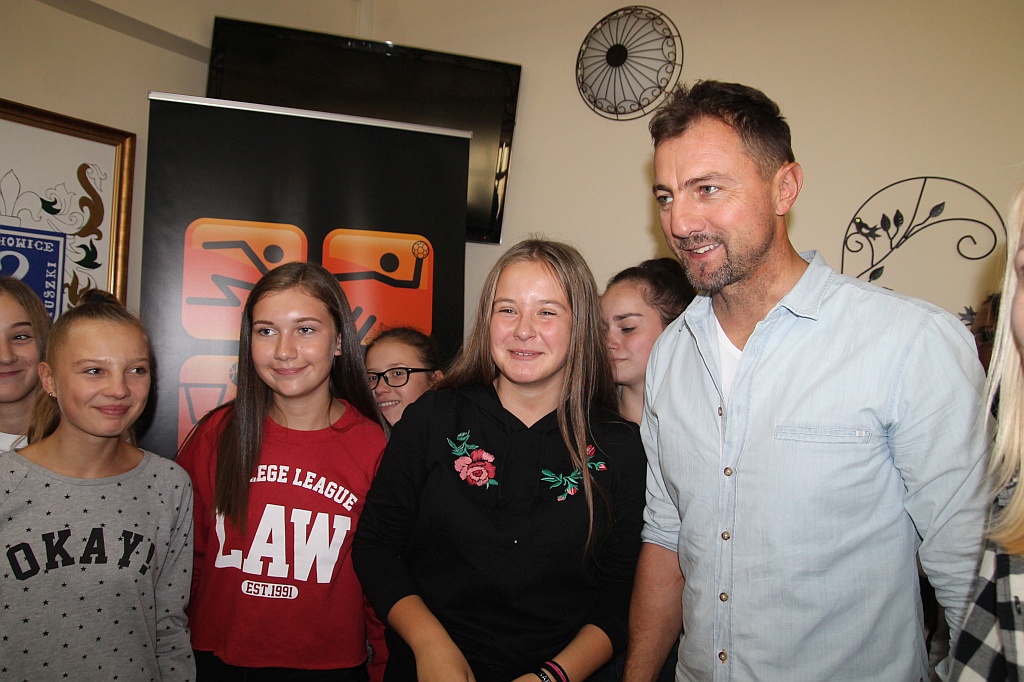 Dudek gościem uczniów Szkoły Podstawowej nr 2 w Prochowicach