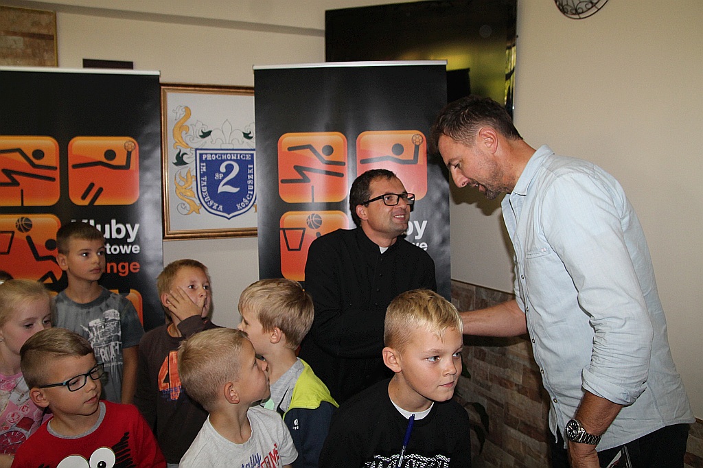 Dudek gościem uczniów Szkoły Podstawowej nr 2 w Prochowicach