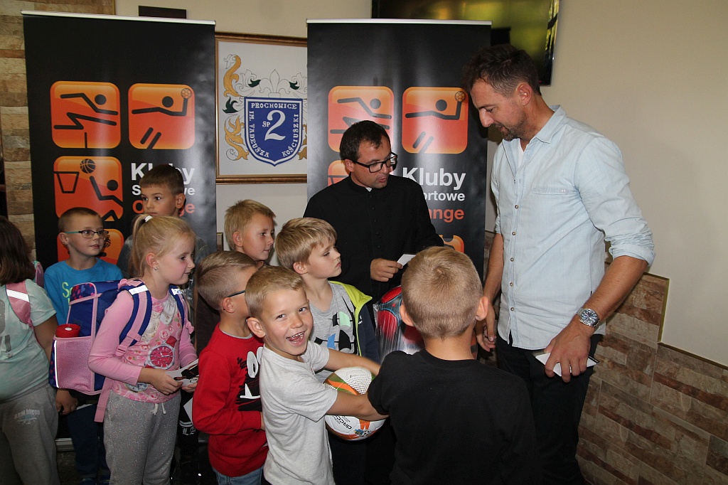 Dudek gościem uczniów Szkoły Podstawowej nr 2 w Prochowicach