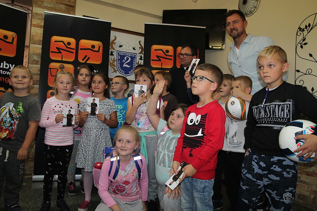 Dudek gościem uczniów Szkoły Podstawowej nr 2 w Prochowicach
