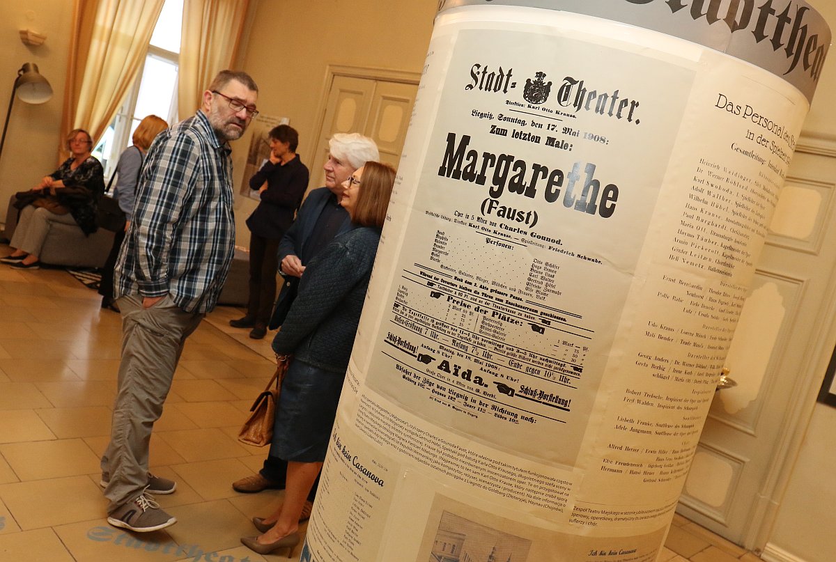 Wystawa prezentująca niemiecki okres dziejów teatru