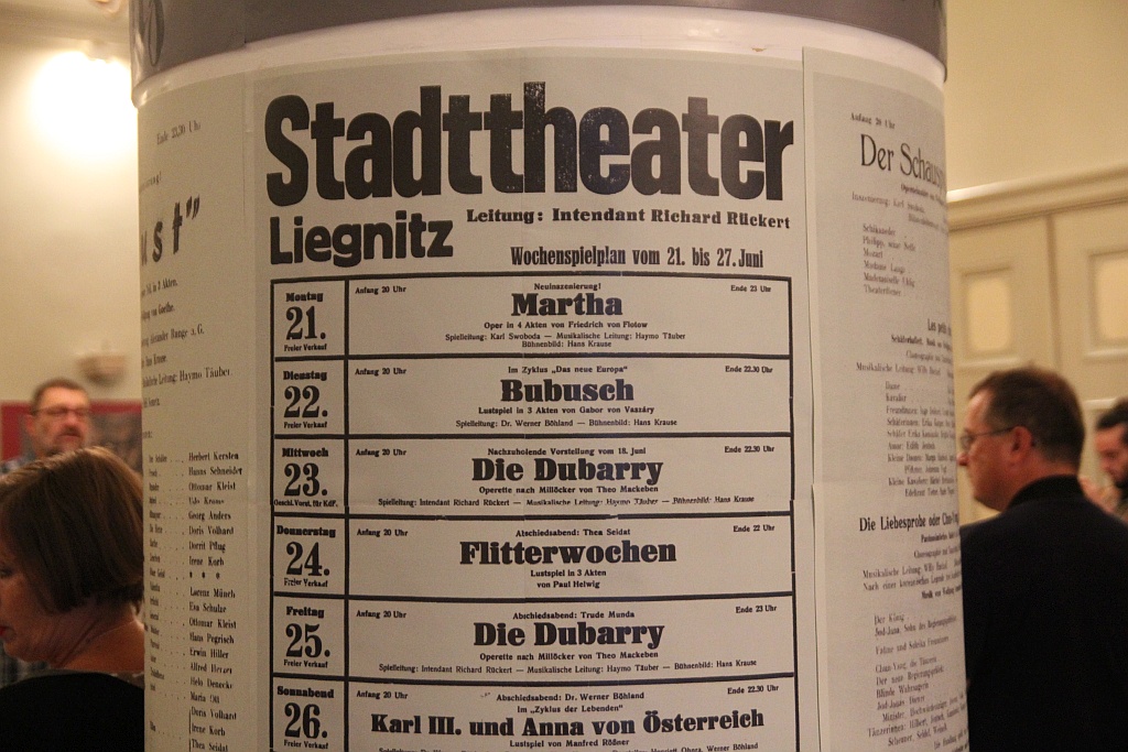 Wystawa prezentująca niemiecki okres dziejów teatru