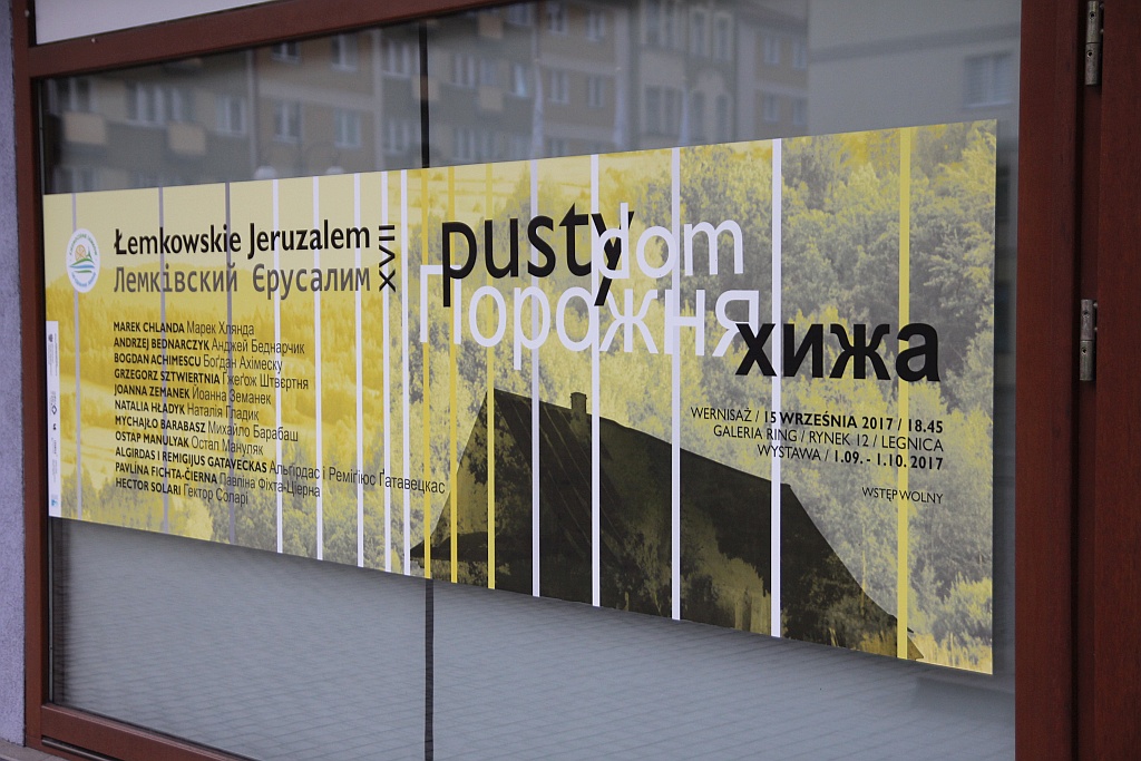 Wystawa „Pusty dom” w ramach Łemkowskiego Jeruzalem