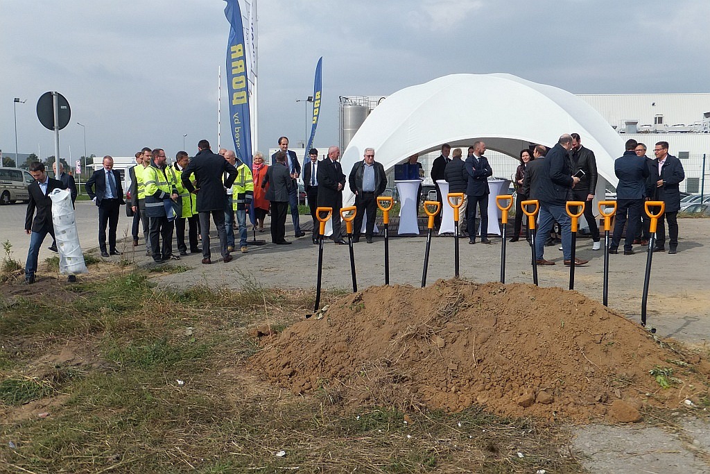 Uroczyste rozpoczęcie budowy hali produkcyjnej koncernu OETIKER