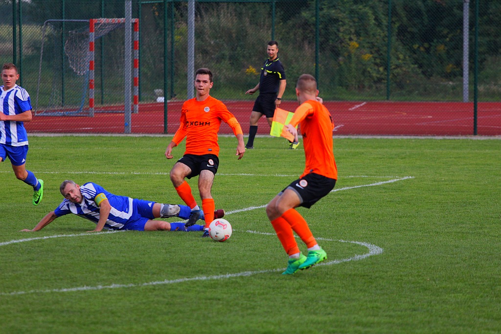 Rezerwy Zagłębia nie dały szans Kaczawie Bieniowice