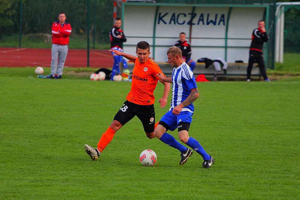 Rezerwy Zagłębia nie dały szans Kaczawie Bieniowice