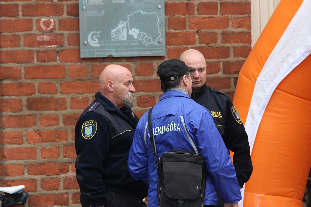 Kilkadziesiąt osób pojechało rowerami do  Bieniowic