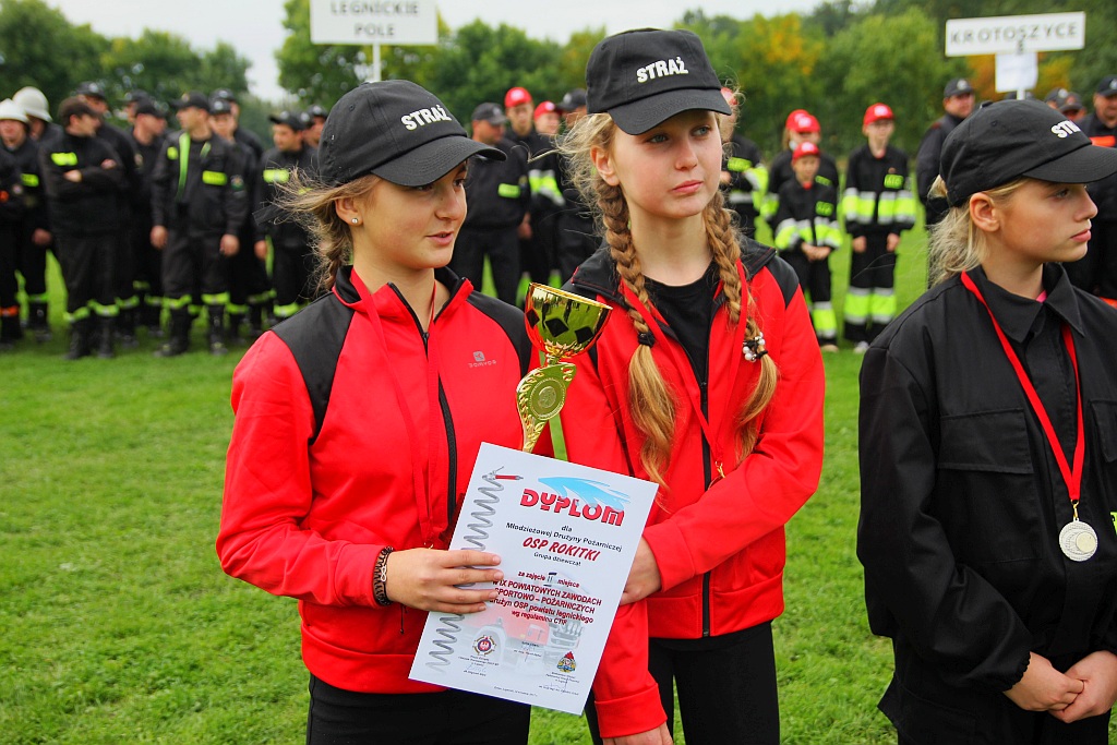 OSP w Krzywej najlepsze w zawodach pożarniczych