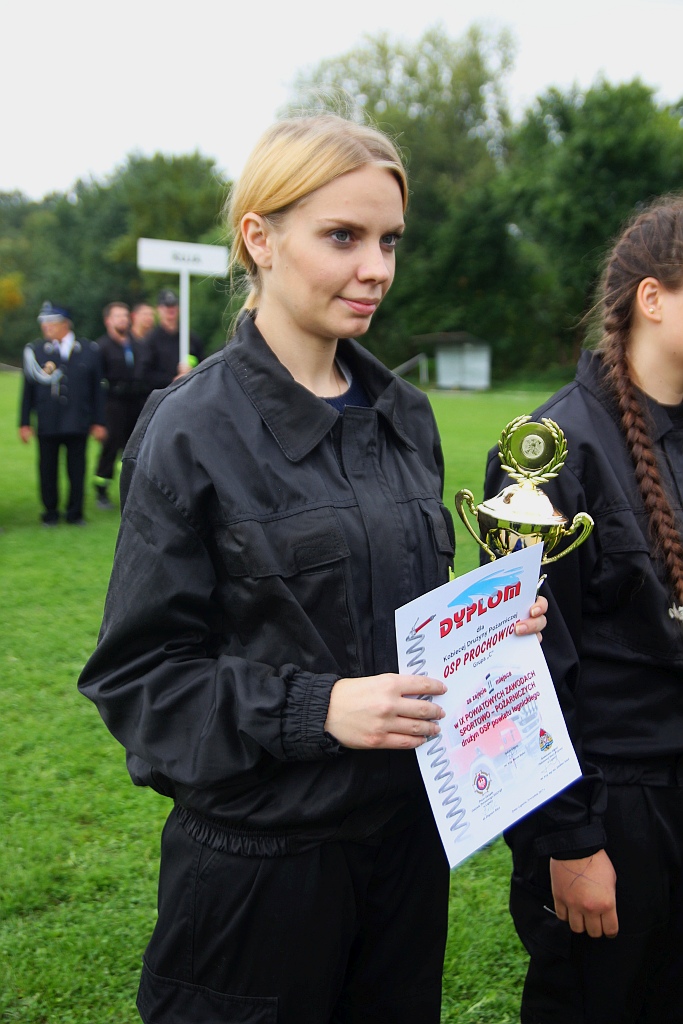 OSP w Krzywej najlepsze w zawodach pożarniczych