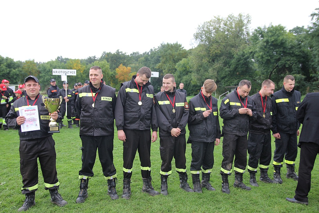 OSP w Krzywej najlepsze w zawodach pożarniczych