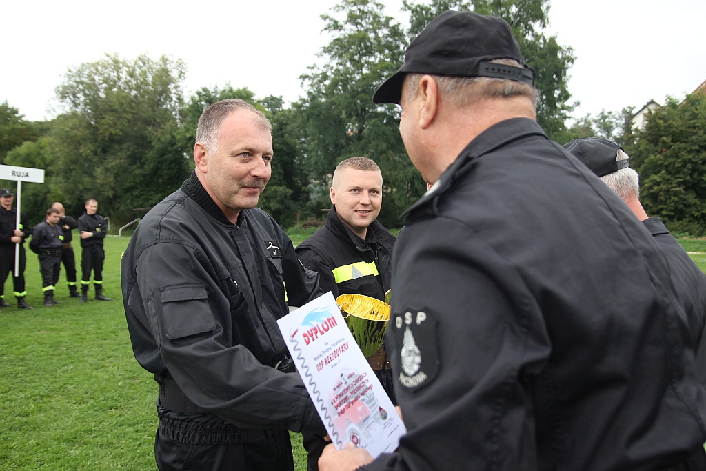 OSP w Krzywej najlepsze w zawodach pożarniczych