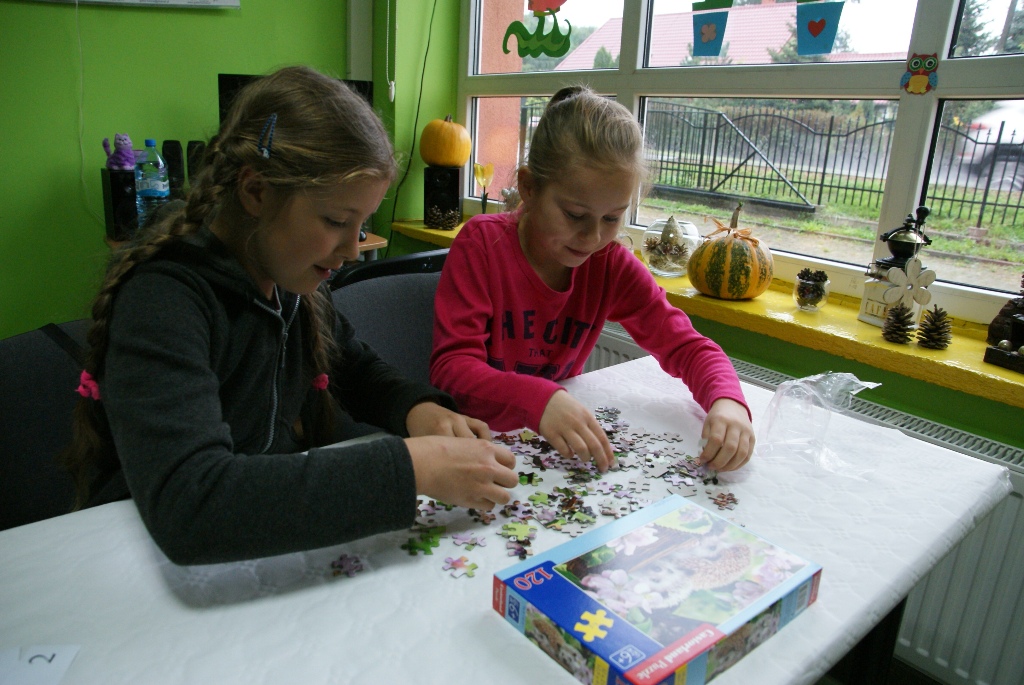 W Kunicach odbyły się mistrzostwa gminy w układaniu puzzli