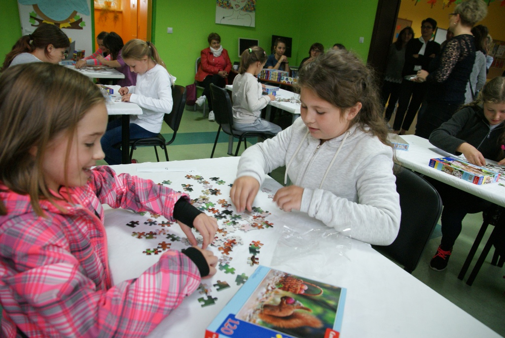 W Kunicach odbyły się mistrzostwa gminy w układaniu puzzli