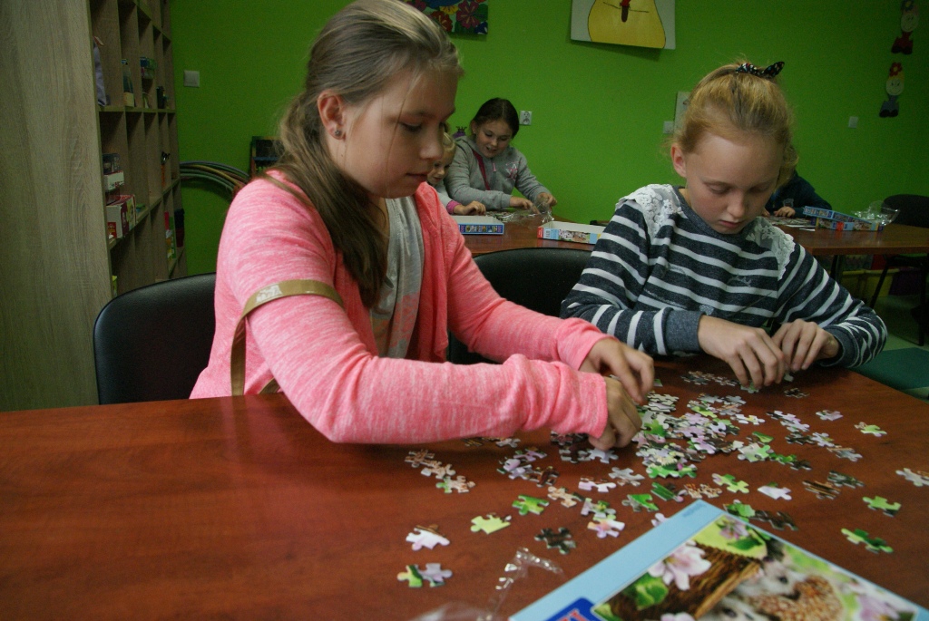 W Kunicach odbyły się mistrzostwa gminy w układaniu puzzli