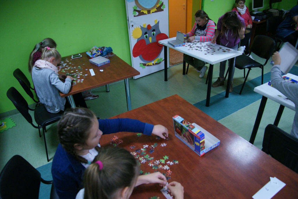 W Kunicach odbyły się mistrzostwa gminy w układaniu puzzli