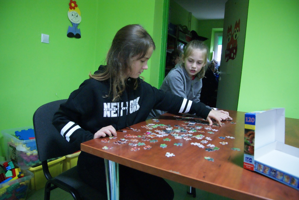 W Kunicach odbyły się mistrzostwa gminy w układaniu puzzli