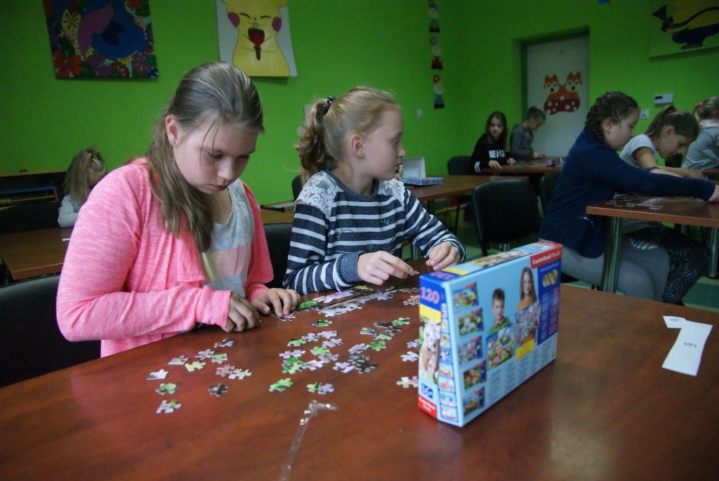 W Kunicach odbyły się mistrzostwa gminy w układaniu puzzli