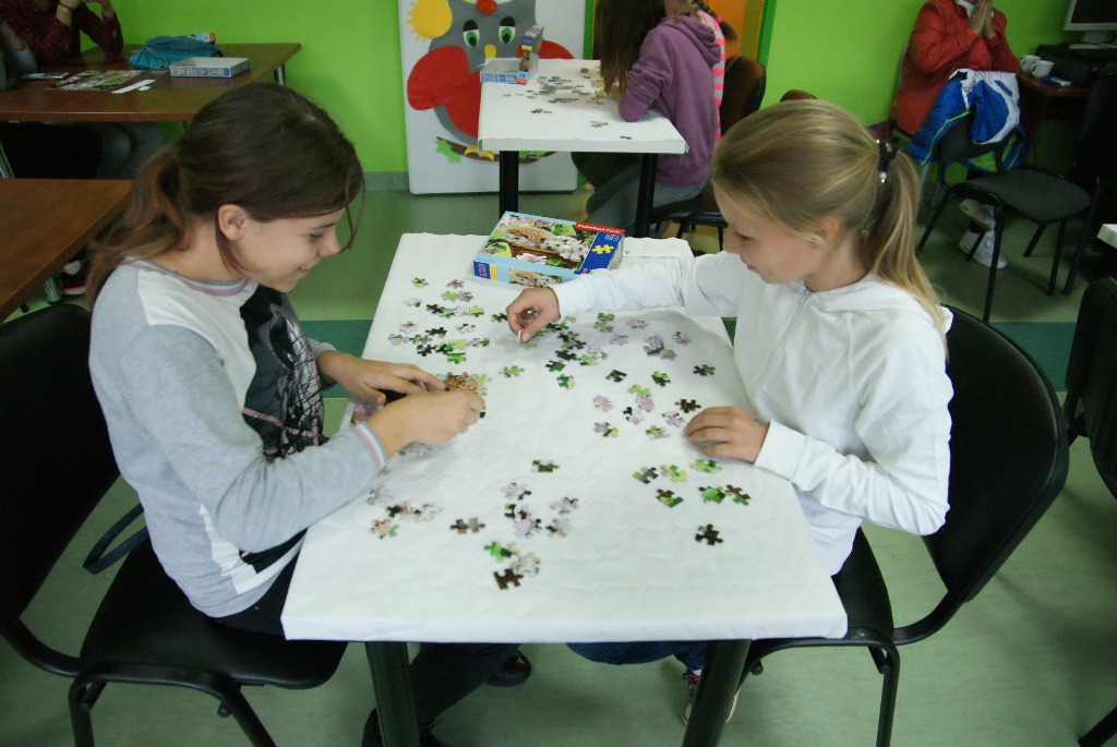 W Kunicach odbyły się mistrzostwa gminy w układaniu puzzli