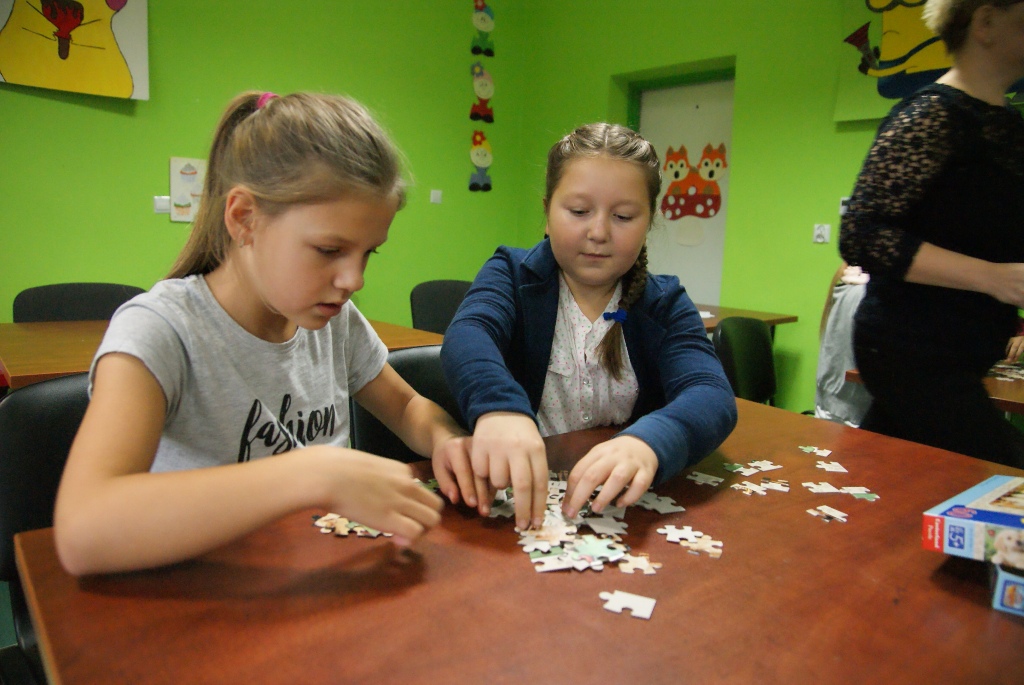 W Kunicach odbyły się mistrzostwa gminy w układaniu puzzli