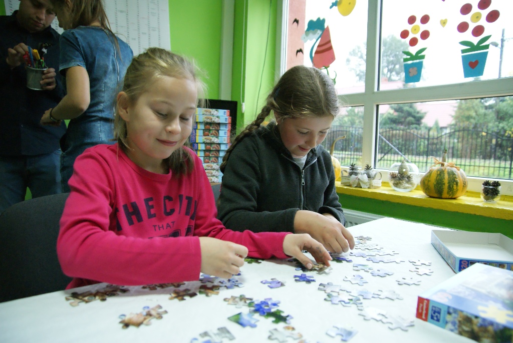 W Kunicach odbyły się mistrzostwa gminy w układaniu puzzli