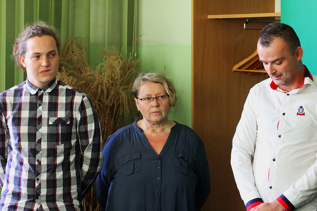 Byli pracownicy i uczniowie ZSEM byli gośćmi szkoły    
